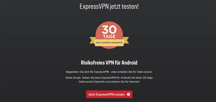 Risikofreies VPN Android