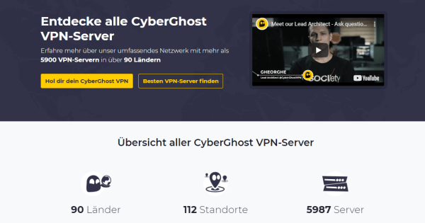 Server CyberGhost