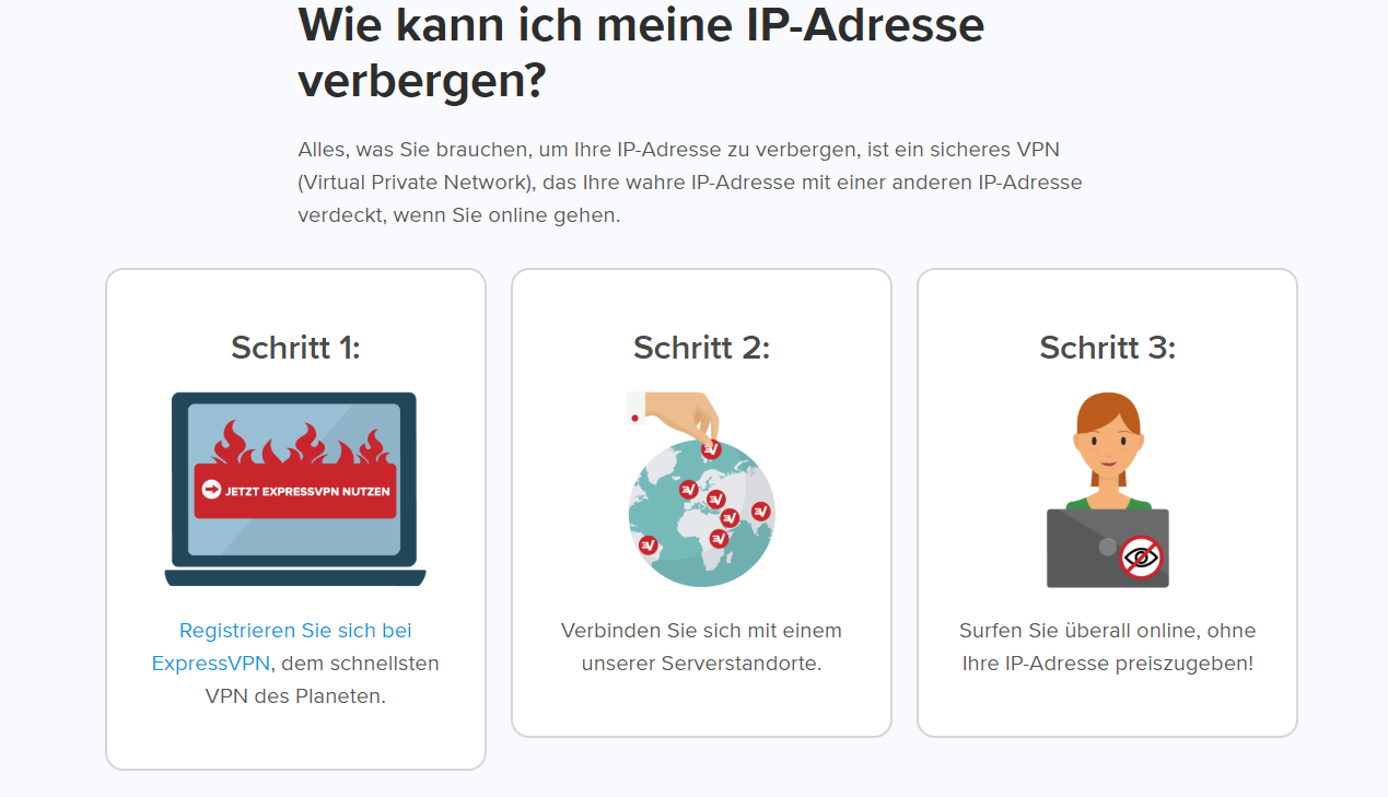 ExpressVPN IP-Adresse